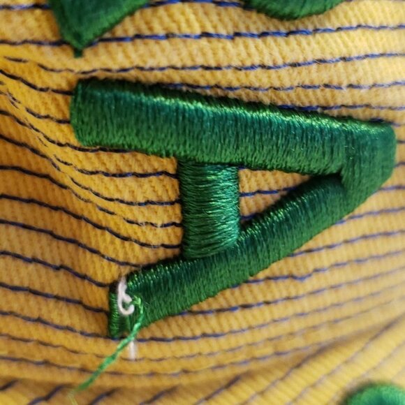 Nbt cap hat  yellow Brasil CBF logo yellow cap One Size - Picture 10 of 10